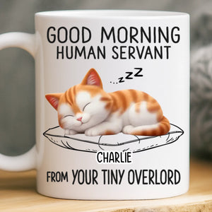 Custom Mug - Personalized Birthday Gifts For Cat Lovers, Cat Mom And Dad - Dreaming Of Snacks