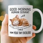 Custom Mug - Personalized Birthday Gifts For Cat Lovers, Cat Mom And Dad - Dreaming Of Snacks