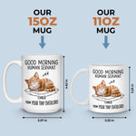Custom Mug - Personalized Birthday Gifts For Cat Lovers, Cat Mom And Dad - Dreaming Of Snacks