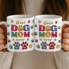 Custom 3D Inflated Effect Printed Mug - Personalized Christmas Birthday Gifts For Dog Cat Lovers, Dog Dad And Mom, Cat Owners - Shining With Fur Love