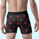 Custom Photo Boxer Briefs, Men's Boxers - Personalized Anniversary Wedding Gifts For Husband And Wife, Him And Her - Life Is Better Together