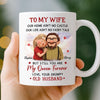 Custom Mug - Personalized Anniversary Wedding Gifts For Husband And Wife, Him And Her - Love Grows Quietly Between Us