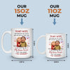 Custom Mug - Personalized Anniversary Wedding Gifts For Husband And Wife, Him And Her - Love Grows Quietly Between Us