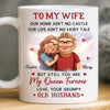 Custom Mug - Personalized Anniversary Wedding Gifts For Husband And Wife, Him And Her - Love Grows Quietly Between Us