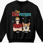 Custom Name Dogfather Gifts for Dog Lovers - Personalized Apparel