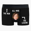 Custom Photo Boxer Briefs, Men's Boxers - Personalized Anniversary Wedding Gifts For Husband And Wife, Him And Her - You Are My Everyday Joy