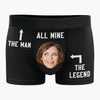 Custom Photo Boxer Briefs, Men's Boxers - Personalized Anniversary Wedding Gifts For Husband And Wife, Him And Her - You Are My Everyday Joy