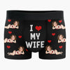 Custom Photo Boxer Briefs, Men's Boxers - Personalized Anniversary Wedding Gifts For Husband And Wife, Him And Her - Built Together Still Standing Strong