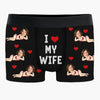 Custom Photo Boxer Briefs, Men's Boxers - Personalized Anniversary Wedding Gifts For Husband And Wife, Him And Her - Built Together Still Standing Strong