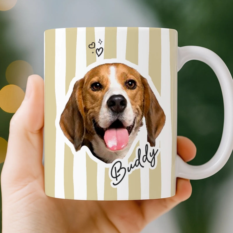Custom Photo Mug - Personalized Birthday Gifts For Dog Cat Lovers, Dog Dad And Mom, Cat Owners - Best Gift Ever