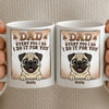 Custom Mug - Personalized Birthday Gifts For Dog Lovers, Dog Dad And Mom - True Service Dog
