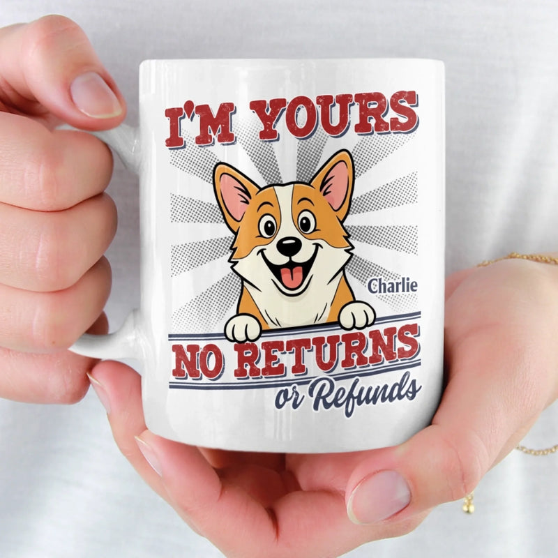 Custom Mug - Personalized Birthday Gifts For Dog Lovers, Dog Dad And Mom - Forever Your Problem