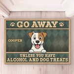 Custom Name Funny Dog Lover Gifts - Personalized Doormat
