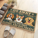 Custom Name Funny Dog Lover Gifts - Personalized Doormat