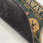 Custom Name Funny Dog Lover Gifts - Personalized Doormat