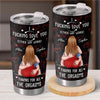 Custom Tumbler - Personalized Anniversary Wedding Gifts For Husband And Wife, Him And Her - Love That Feels Like Home