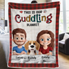 Custom Blanket - Personalized Birthday Gifts For Husband And Wife, Dog Cat Lovers - Home Is Love And Fur