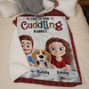 Custom Blanket - Personalized Birthday Gifts For Husband And Wife, Dog Cat Lovers - Home Is Love And Fur