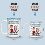 Custom 3D Inflated Effect Printed Mug - Personalized Anniversary Wedding Gifts For Husband And Wife, Him And Her - Love Chosen Again And Again