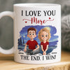 Custom Mug - Personalized Anniversary Wedding Gifts For Husband And Wife, Him And Her - Side By Side Feels Right