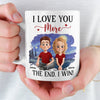 Custom Mug - Personalized Anniversary Wedding Gifts For Husband And Wife, Him And Her - Side By Side Feels Right
