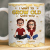Custom 3D Inflated Effect Printed Mug - Personalized Anniversary Wedding Gifts For Husband And Wife, Him And Her - Our Connection Feels Natural