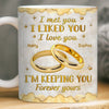 Custom 3D Inflated Effect Printed Mug - Personalized Anniversary Wedding Gifts For Husband And Wife, Him And Her - Still Choosing You Daily