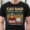 Custom Unisex T-shirt, Premium T-shirt, Hoodie - Personalized Birthday Gifts For Cat Lovers, Cat Mom And Dad - The Snack Dealer