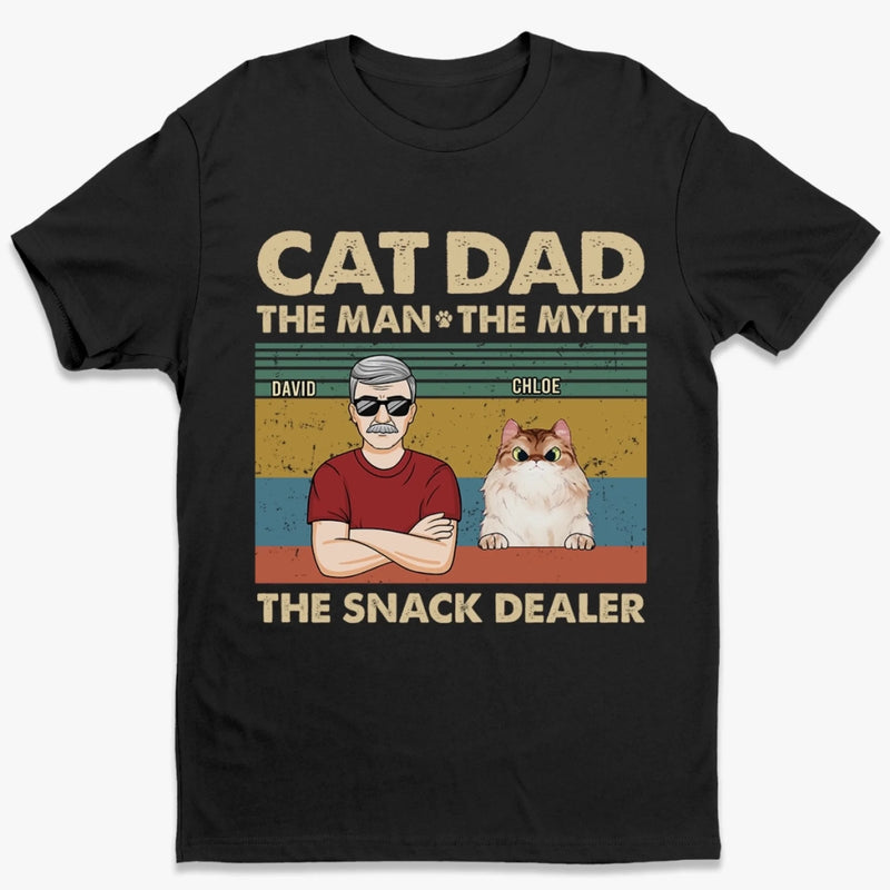 Custom Unisex T-shirt, Premium T-shirt, Hoodie - Personalized Birthday Gifts For Cat Lovers, Cat Mom And Dad - The Snack Dealer