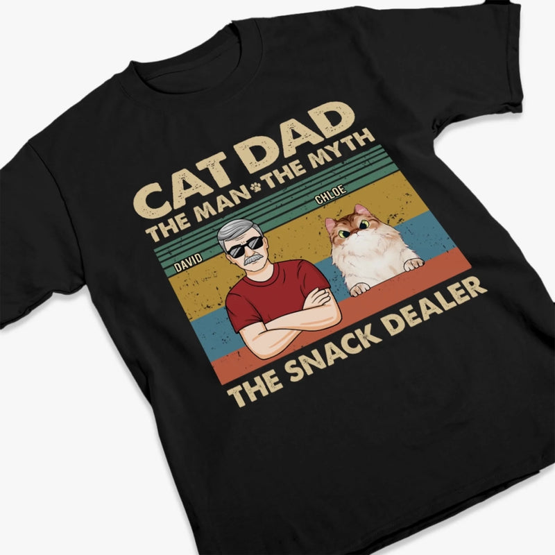 Custom Unisex T-shirt, Premium T-shirt, Hoodie - Personalized Birthday Gifts For Cat Lovers, Cat Mom And Dad - The Snack Dealer