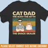 Custom Unisex T-shirt, Premium T-shirt, Hoodie - Personalized Birthday Gifts For Cat Lovers, Cat Mom And Dad - The Snack Dealer