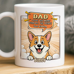 Custom Mug - Personalized Birthday Gifts For Dog Lovers, Dog Dad And Mom - Certified Joy Maker