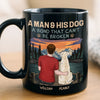 Custom Black Mug - Personalized Birthday Gifts For Dog Lovers, Dog Dad And Mom - Proof Life Needs Dogs