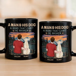 Custom Black Mug - Personalized Birthday Gifts For Dog Lovers, Dog Dad And Mom - Proof Life Needs Dogs