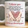 Custom Mug - Personalized Anniversary Wedding Gifts For Husband And Wife, Him And Her - You Are My Safe Place