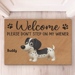 Custom Home Decor Decorative Mat - Personalized Birthday Gifts For Dog Lovers, Dog Dad And Mom - Home Full Of Love