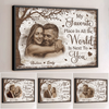 Custom Photo Horizontal Poster - Personalized Anniversary Wedding Gifts For Husband And Wife, Him And Her - We Grow Better Together Daily
