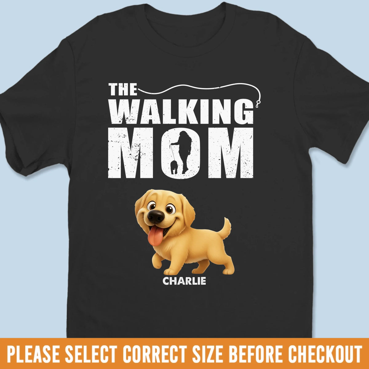 Custom Unisex T-shirt, Premium T-shirt, Hoodie - Personalized Birthday Gifts For Dog Lovers, Dog Dad And Mom - Proud Member Of The Walk Squad