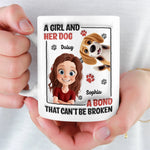 Custom 3D Inflated Effect Printed Mug - Personalized Birthday Gifts For Dog Lovers, Dog Dad And Mom - Officially Owned By Dogs