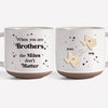 Family Is Forever In Our Hearts - Family Personalized Custom Printed Pottery Mug - Christmas Gift For Family Members