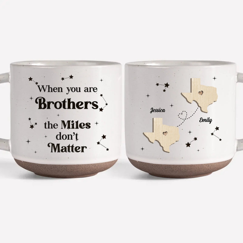 Family Is Forever In Our Hearts - Family Personalized Custom Printed Pottery Mug - Christmas Gift For Family Members