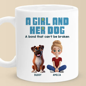 Custom Mug - Personalized Christmas Birthday Gifts For Dog Cat Lovers, Dog Dad And Mom, Cat Owners - Pets Make Lives Whole