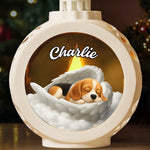 Custom Candlelight Lantern Ornament - Personalized Pet Christmas Memorial Sympathy Gifts For Dogs, Cats - Loved Beyond The Stars