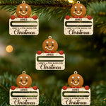 Custom Name Reindeer Christmas Money Gift - Personalized Ornament