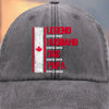 Custom Photo Vintage Washed Denim Baseball Cap - Personalized Birthday Gifts For Dad, Grandpa - From Husband To Grandpa Legend