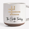 The Memories We Make With Our Family Are The Best - Family Personalized Custom Printed Pottery Mug - Christmas Gift For Family Members