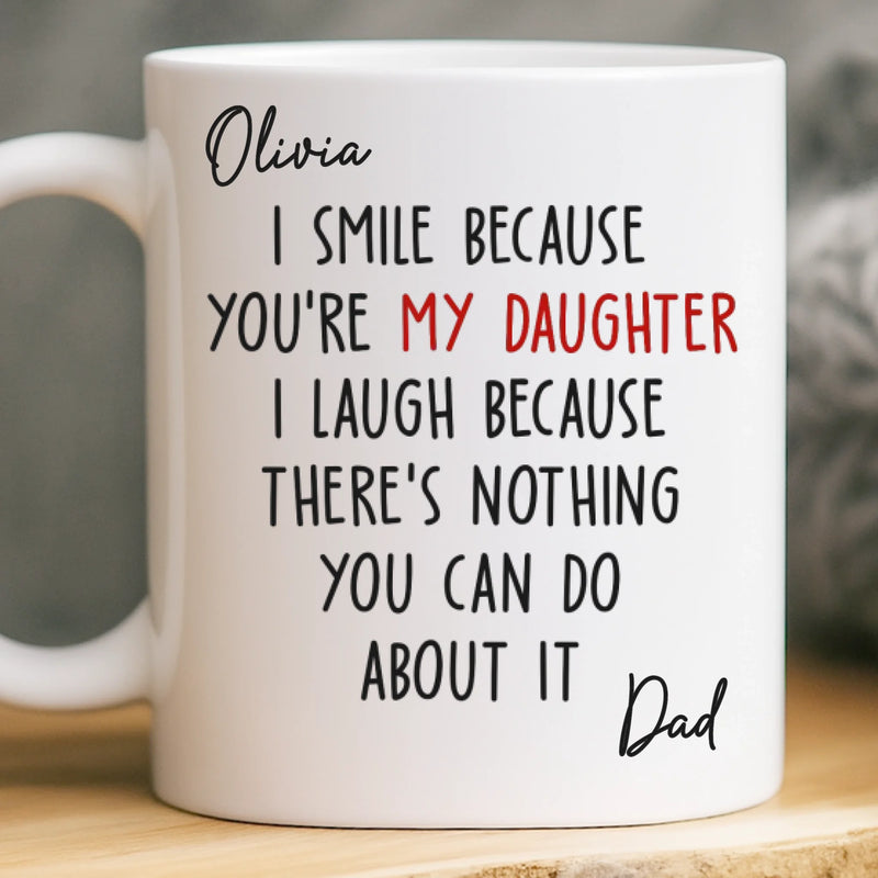Custom Mug - Personalized Birthday Gifts For Mom, Dad, Daughter, Son - Home Is Where We Gather