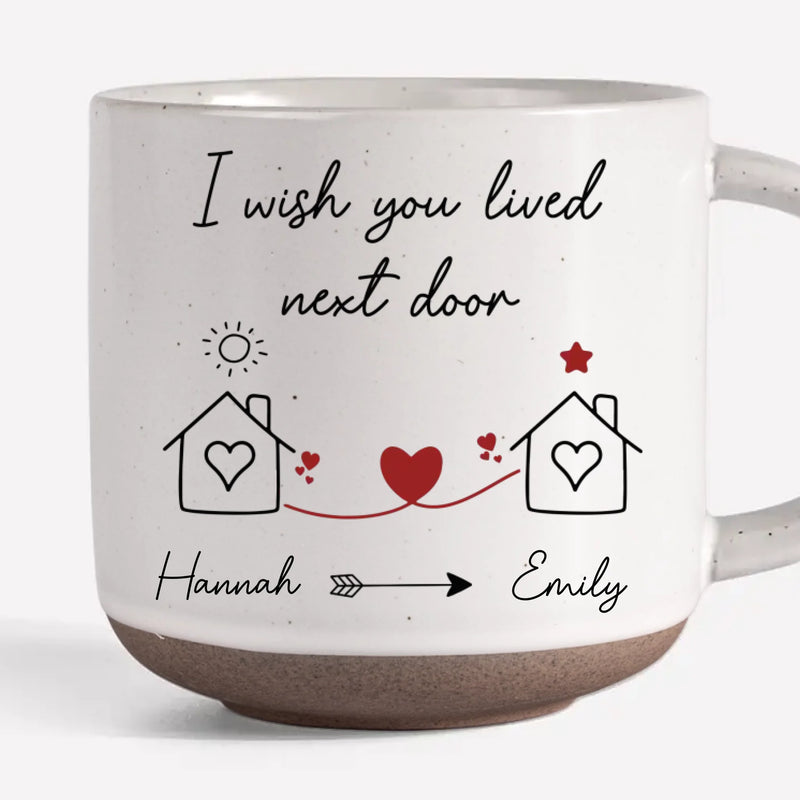 I Miss You So Much - Bestie Personalized Custom Printed Pottery Mug - Gift For Best Friends, BFF, Sisters