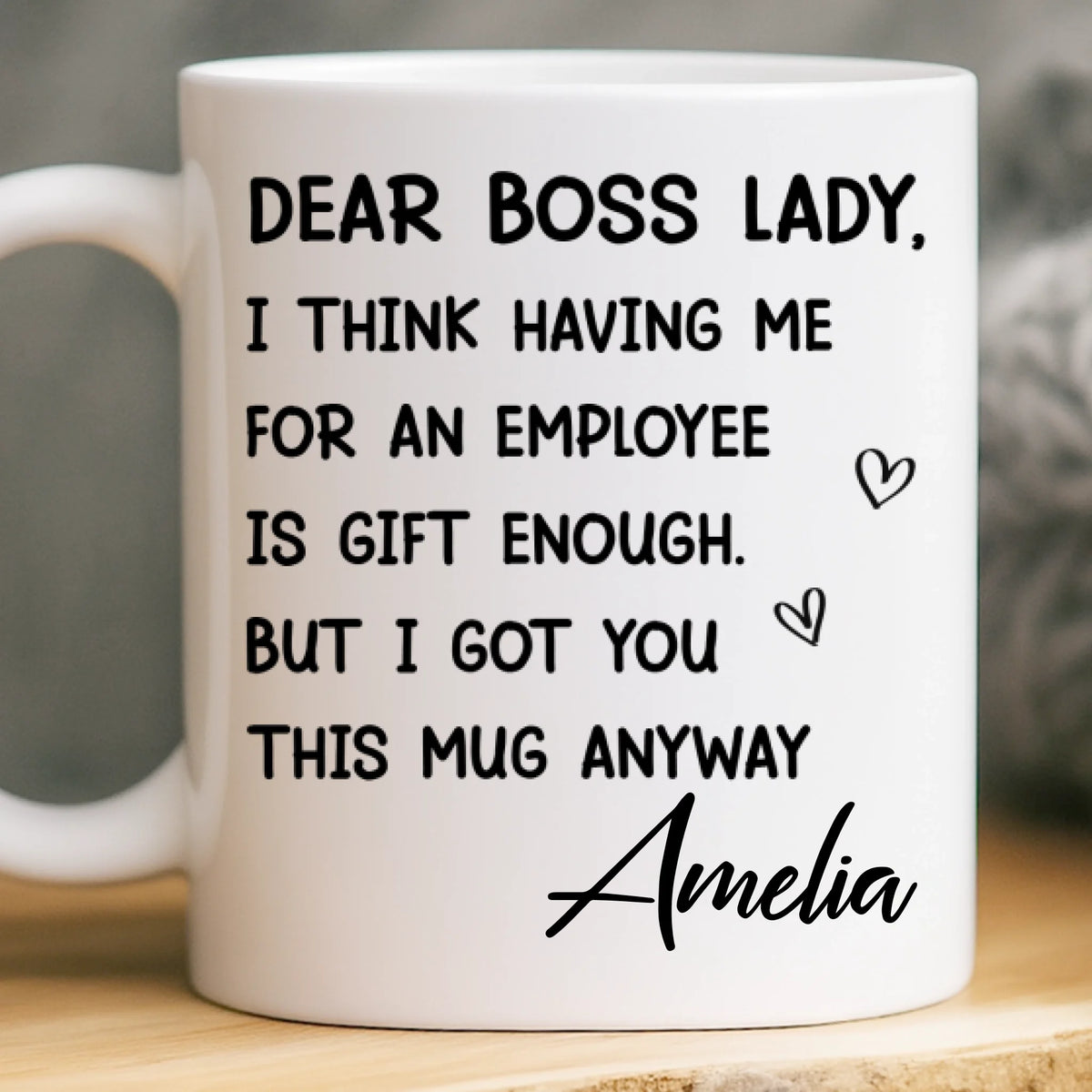 Custom Boss Lady Mug - Personalized Funny Gifts For Coworker, Work Bestie, Boss - Boss Mode On Every Day
