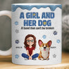 Custom Mug - Personalized Christmas Birthday Gifts For Dog Lovers, Dog Dad And Mom - Besties With Fur